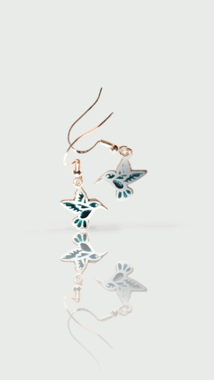 Boucles argent plique-à-jour ZOZIAUX - Maison CALUB