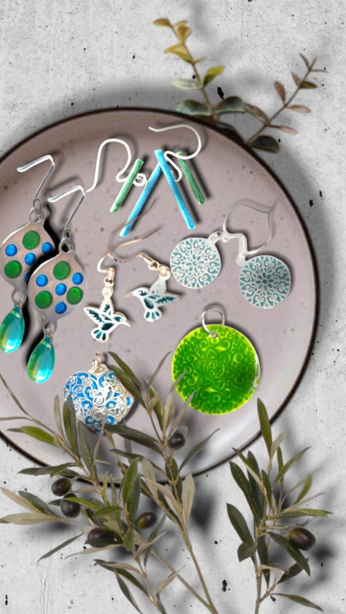 Boucles argent plique-à-jour ZOZIAUX - Maison CALUB