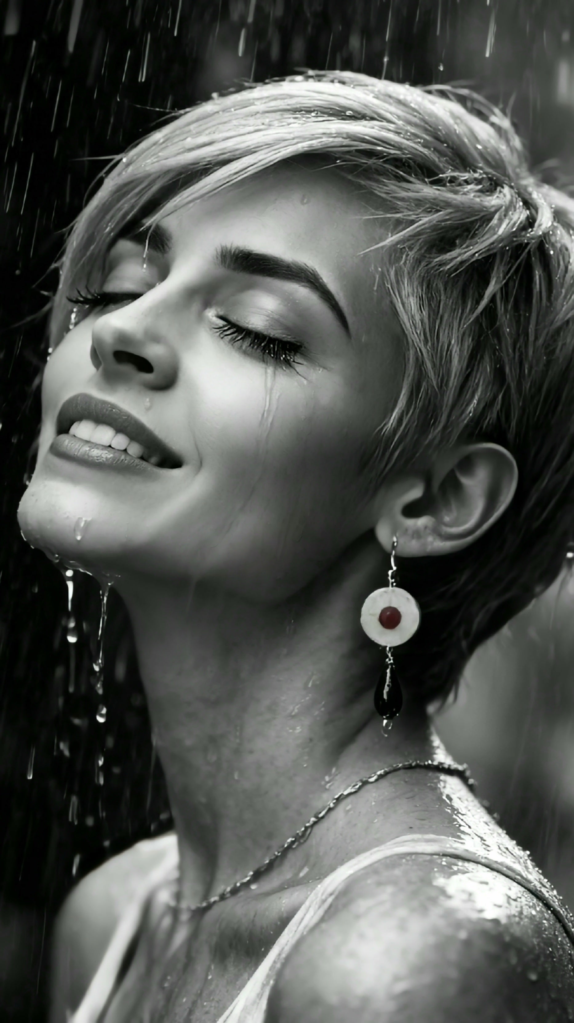 bijou artisanal boucles d'oreilles double rouge vif et rouge profond en email sur cuivre chez maison Calub. bijou intemporel. art