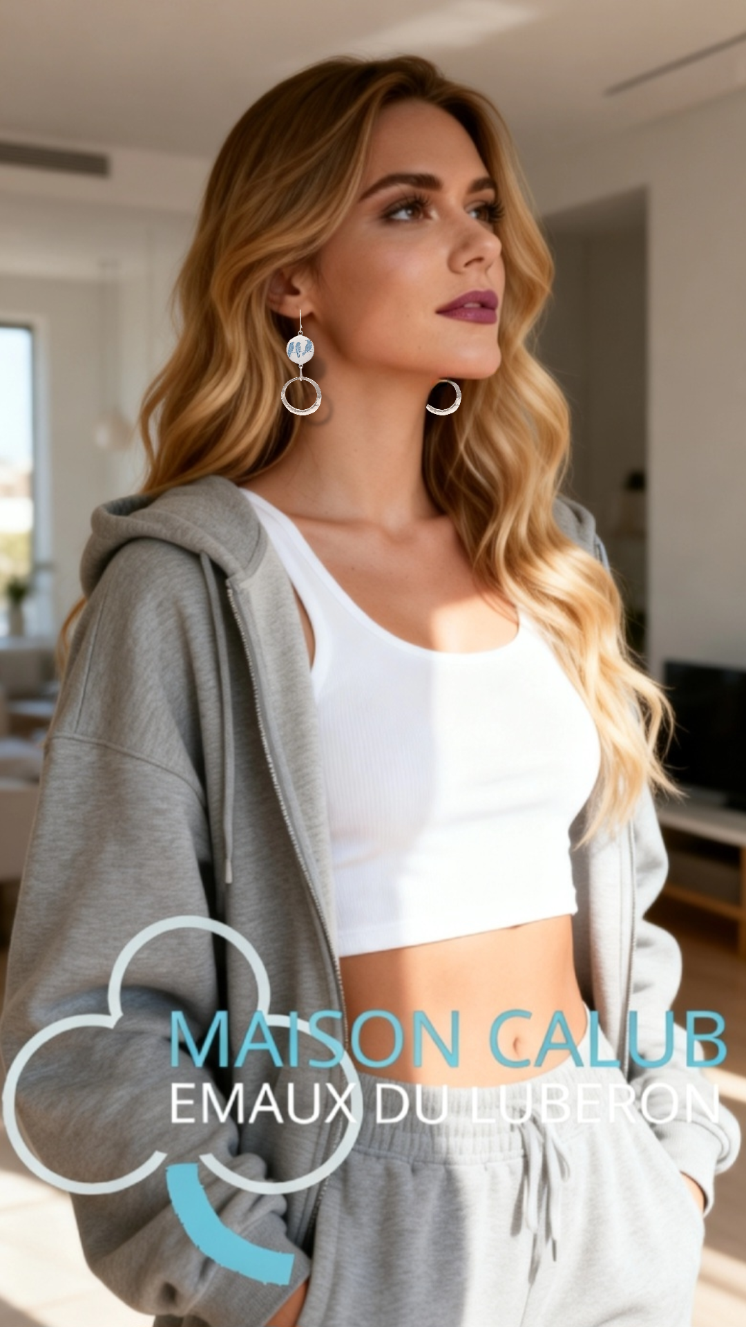 Boucles d'Oreilles Oiseaux sur le Perchoir – Émail Grand Feu - Maison CALUB